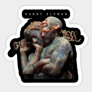 BIG MESS COVER ART Sticker